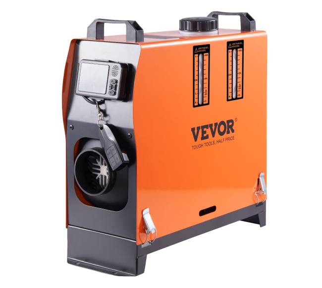 Dieselinis oro šildytuvas automobiliams ir RV, 12V 8KW su Bluetooth0