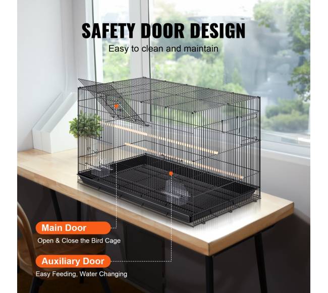 30 cm paukščių narvas su stoveliu3