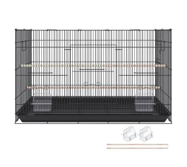 30 cm paukščių narvas su stoveliu8