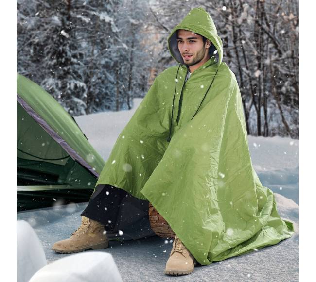 Dėvima žygio antklodė 2 m x 1,5 m7