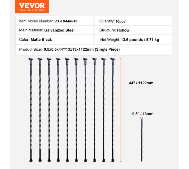 Metaliniai laiptų balustrai su suktu dekoru6