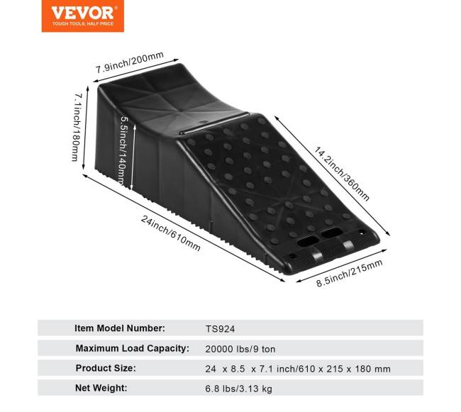 Žema automobilio rampa, 10 tonų apkrova6