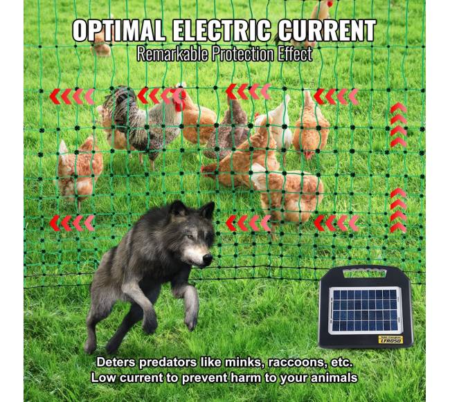 Elektrinis aptvaras paukščiams ir triušiams4