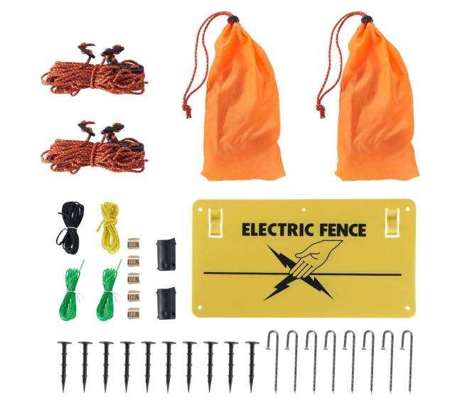 Elektrinis aptvaras paukščiams ir triušiams8