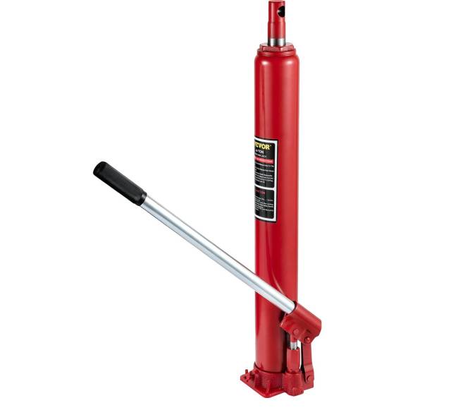 Ilgo stūmoklio hidraulinis keltuvas, 4 tonos0