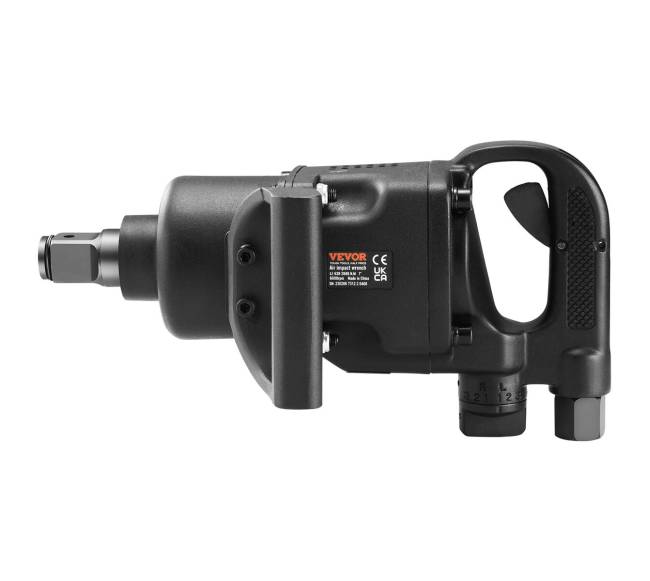 2,5 cm oro smūginis veržliaraktis su 3698 Nm sukimo momentu10