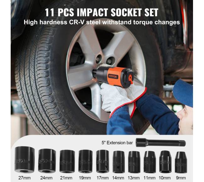 38 colio oro smūginė veržliasukė su komplektu5