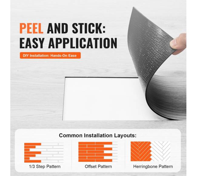 Lipnios vinilinės grindų plytelės 36 vnt 2,5 mm storio šviesiai pilkos medienos tekstūra4