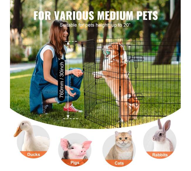 Sulankstoma šunų žaidimų aikštelė su dugno kilimėliu2