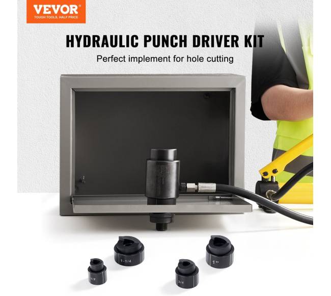 Hidraulinių antgalių rinkinys 4 dydžių1