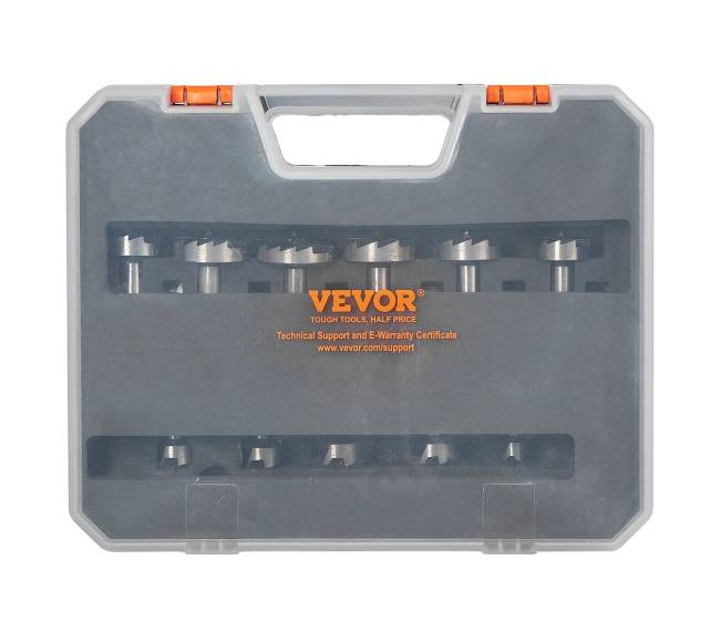 Forstner grąžtų rinkinys, 16 vnt., anglinis plienas10