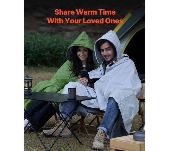 Nešiojama šilta lauko antklodė 2 m x 1.5 m4
