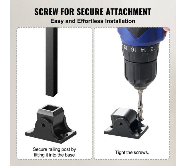 Juodos spalvos aliuminio turėklų bateliai laiptams4