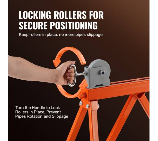 Vamzdžių atrama su ritinėlių galvute, plienas5