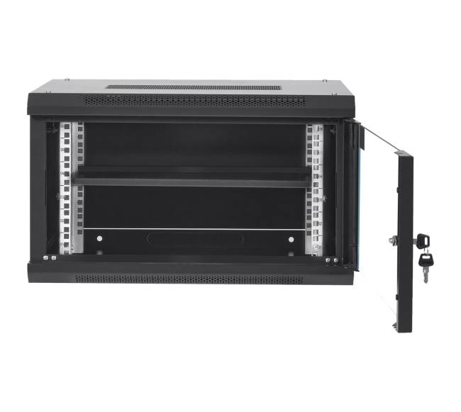 6U sieninė serverių spinta su užraktu10