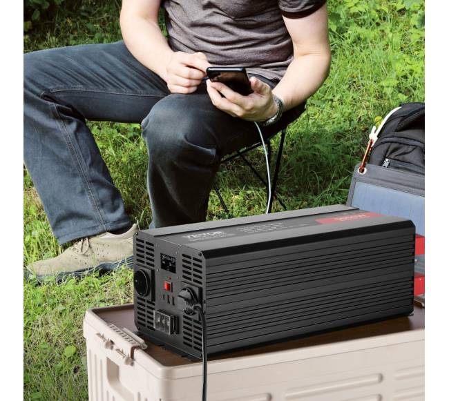 Modifikuoto sinusinio signalo keitiklis 5000W7