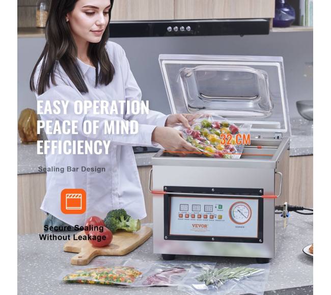 Vakuminis pakavimo aparatas su kamera, 320W3