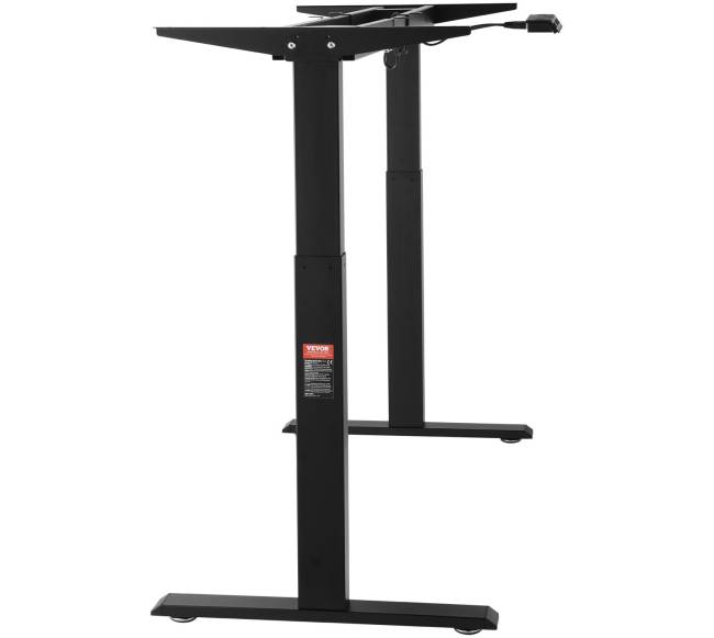 Elektrinis reguliuojamas stalo rėmas, juodas9