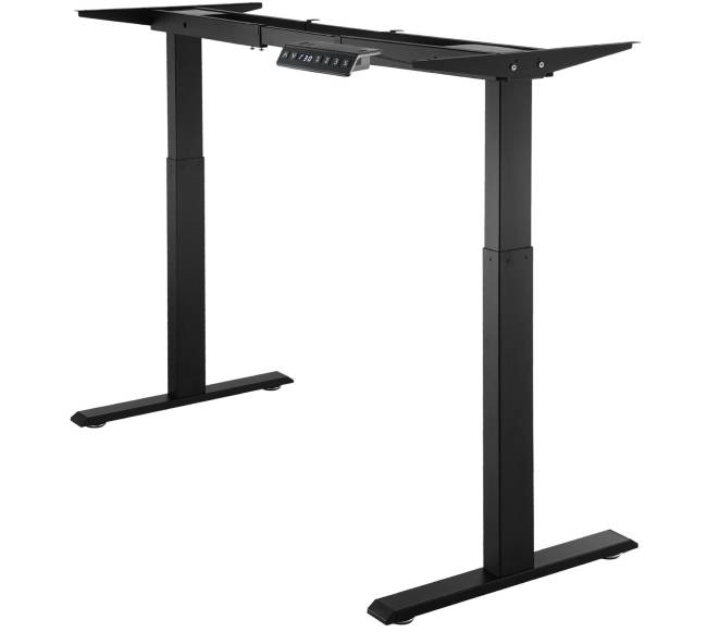 Elektrinis reguliuojamas stalo rėmas, juodas10