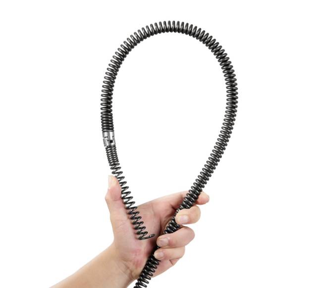 Drenažo valymo trosas 20m su 7 pjaustikliais0