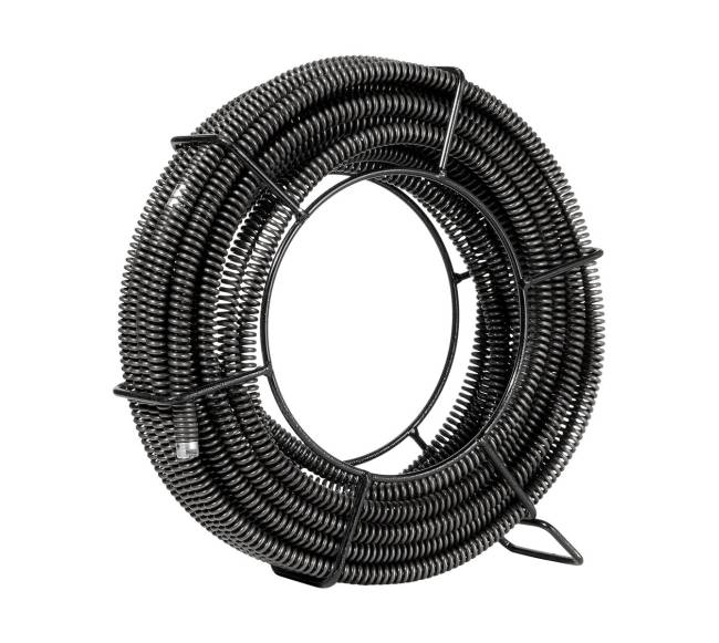 Drenažo valymo trosas 20m su 7 pjaustikliais9