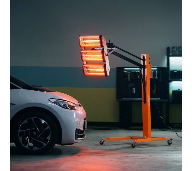 3300 W infraraudonųjų spindulių dažų džiovinimo lempa7