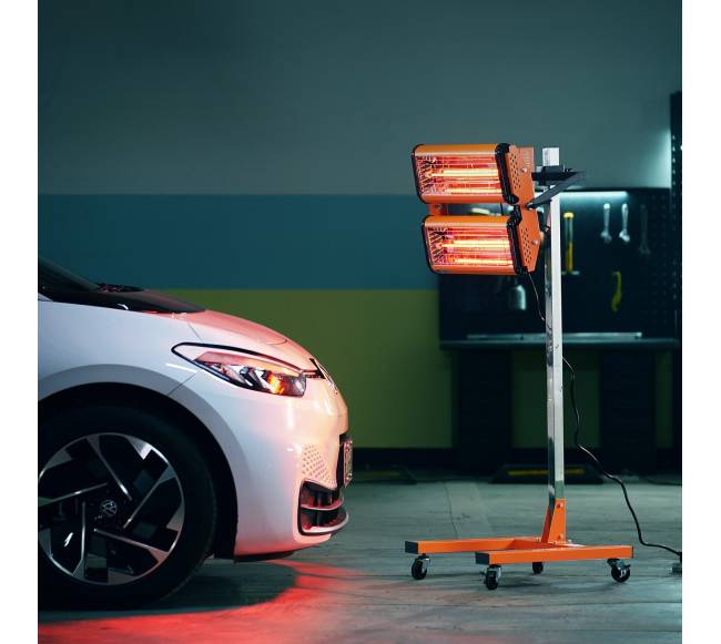 2200W infraraudonųjų spindulių lempa dažų džiovinimui7