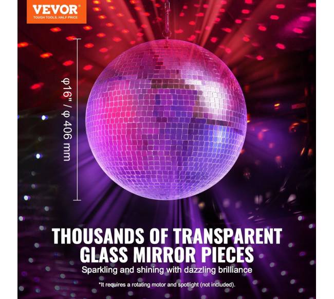 Sidabrinis veidrodinis diskas su kabinimo žiedu1