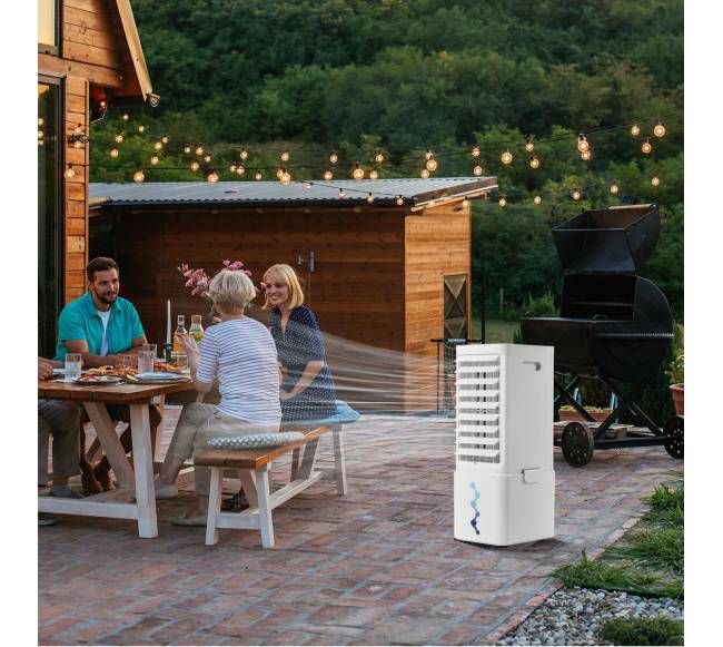 Garų oro vėsintuvas 9L su ledo dėžutėmis7