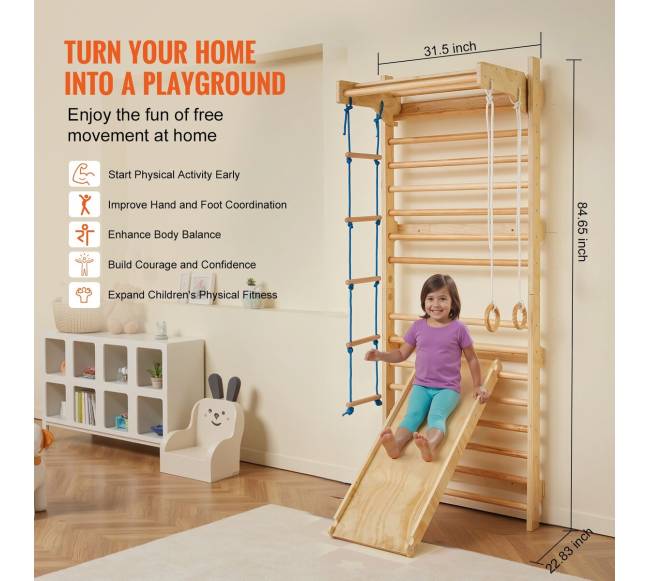 Švediškos kopėčios ir laipiojimo rinkinys2