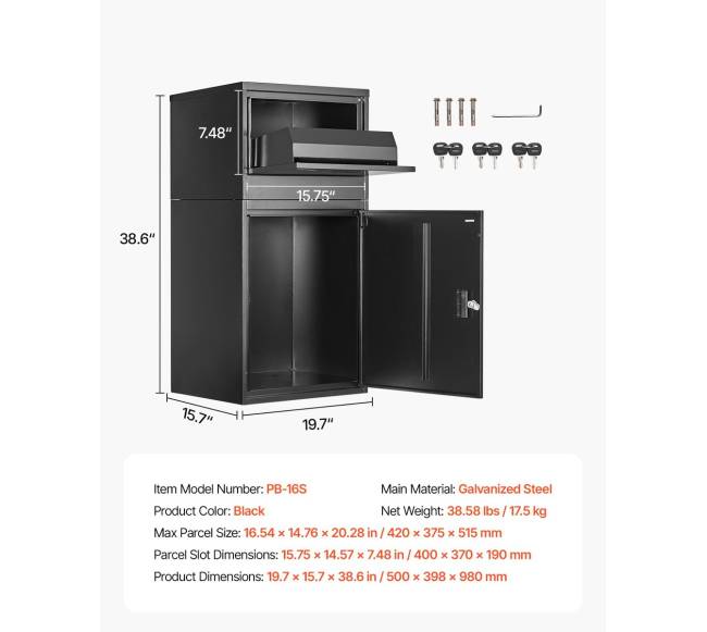 Išorinis siuntų dėžės su užraktu6