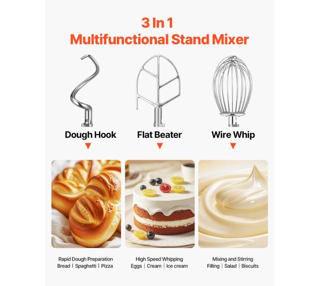 Elektrinis maisto maišytuvas, 10L talpa1