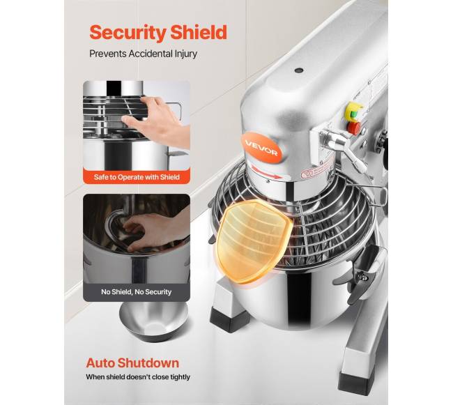 Elektrinis maisto maišytuvas, 10L talpa5