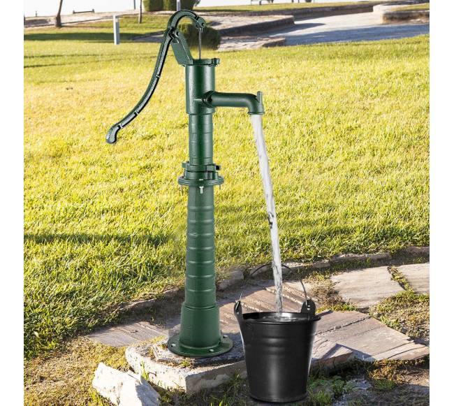 Rankinė vandens pompa su stovu sode7