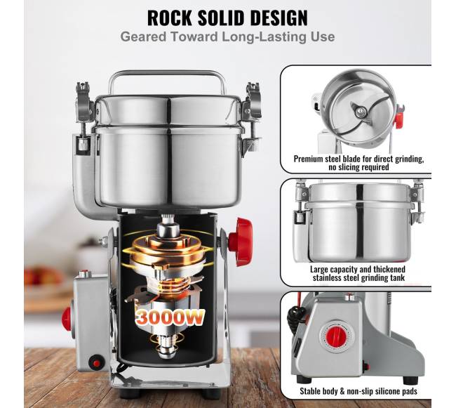 1000g pramoninis prieskonių malūnas elektrinis2