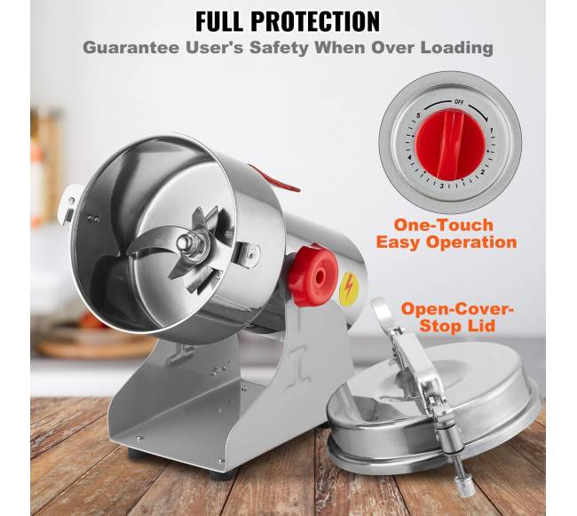 1000g pramoninis prieskonių malūnas elektrinis4