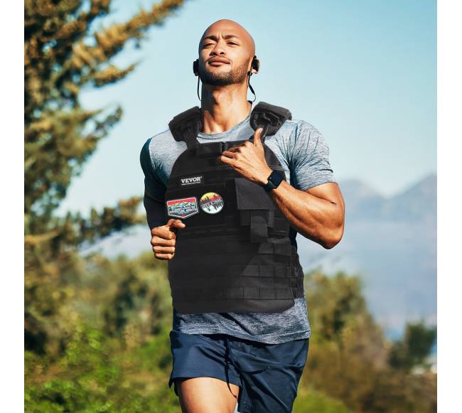 Reguliuojama svorinė liemenė 18 kg treniruotėms7