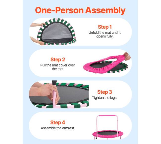 Vaikiškas sulankstomas batutas viduje ir lauke5