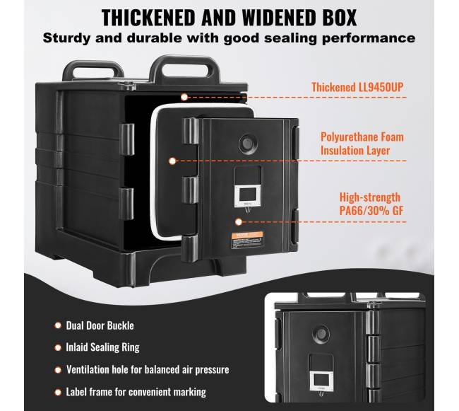 Izoliuotas maisto indas su dviem šildomomis kepykštėmis3