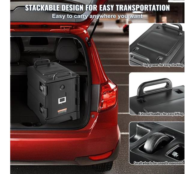 Izoliuotas maisto indas su dviem šildomomis kepykštėmis4