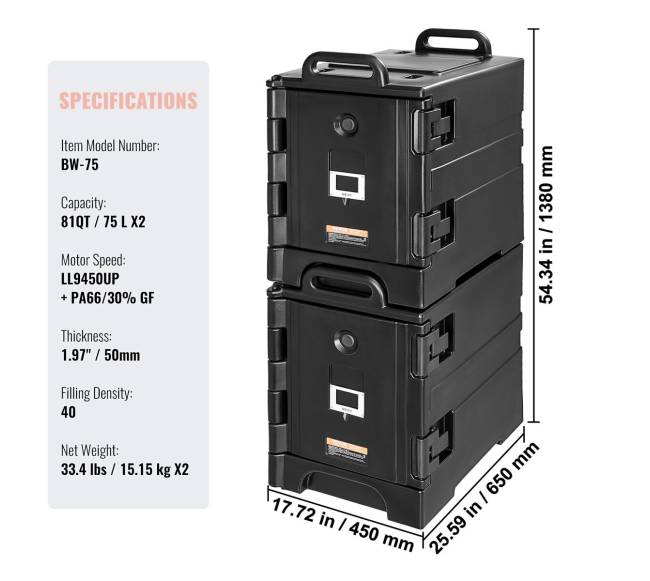 Izoliuotas maisto indas su dviem šildomomis kepykštėmis6