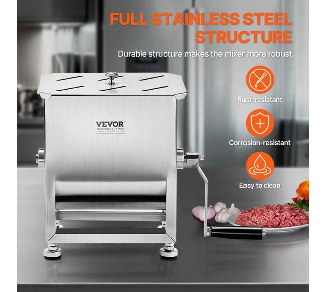 Rankiniu būdu maišomas 15L mėsos maišytuvas4