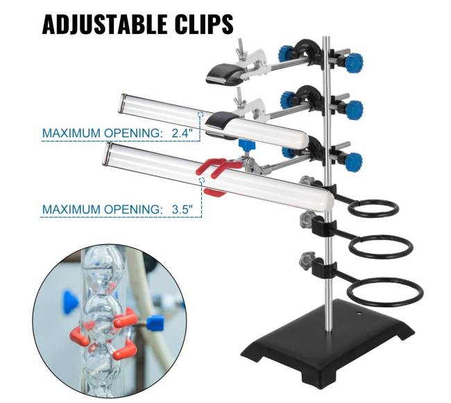 60 cm laboratorinis stovas su spaustukais3