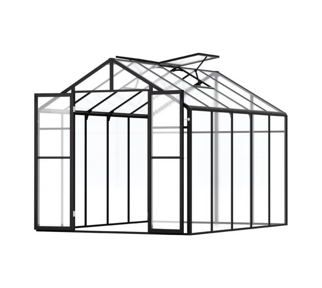 Polikarbonatinis šiltnamis 8 x 10 pėdų0