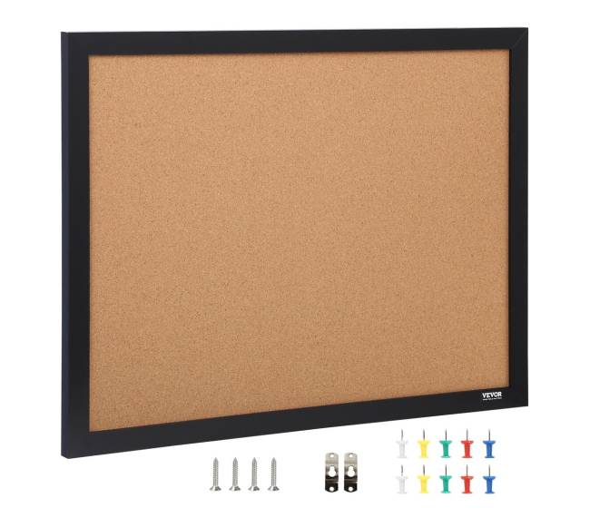 Kamštinė lenta 60x90 cm su segtukų rėmu8