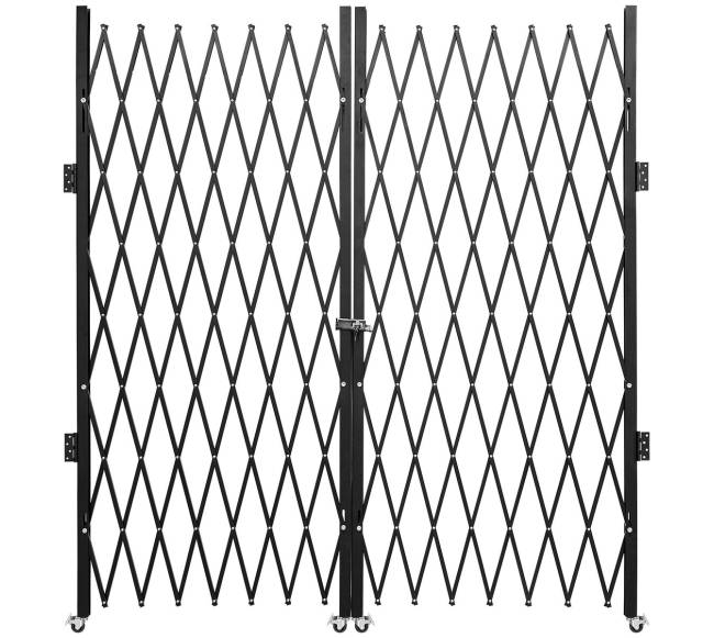 Dviejų dalių sulankstomi saugos vartai su raktais9