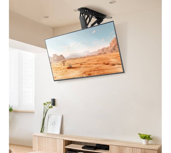 Elektrinis lubinis televizoriaus laikiklis 32-65 cm ekranui7