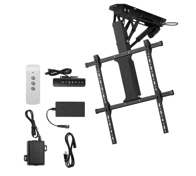 Elektrinis lubinis televizoriaus laikiklis 32-65 cm ekranui8