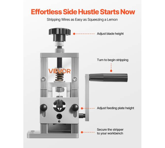 Rankinis vielos nuėmiklis 1,5-25 mm5