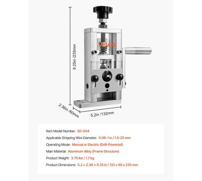 Rankinis vielos nuėmiklis 1,5-25 mm6
